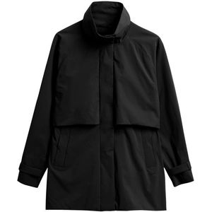 Elvine Womens Polly Lange jas (Dames |zwart)