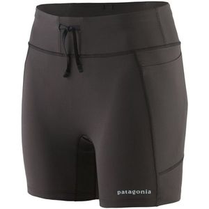 Patagonia Womens Endless Run Shorts 6 Hardloopshort (Dames |zwart/grijs)