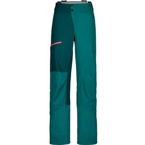 Ortovox Womens 3L Ortler Pants Alpine broek (Dames |turkoois/blauw |waterdicht)