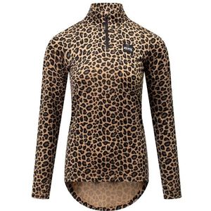 Eivy - Journey Merino Wool Top Leopard - Thermokleding - Bruin