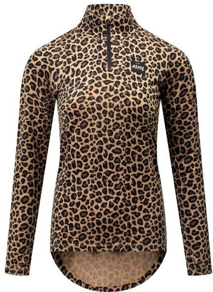 Eivy - Journey Merino Wool Top Leopard - Thermokleding - Bruin