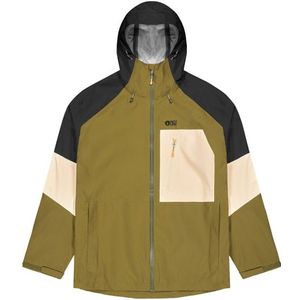 Picture - Abstral - Regenjas - Olijfgroen - 100% Polyester - Waterdicht