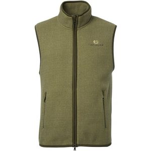Chevalier Mainstone Fleece Vest Fleecebodywarmer (Heren |olijfgroen)