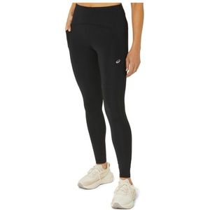 Asics Womens Road High Waist Tight Hardlooplegging (Dames |zwart)