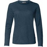 Vaude Womens Essential L/S T-Shirt Sportshirt (Dames |blauw)