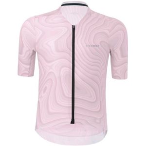 straede Aerlig Jersey Fietsshirt (roze)