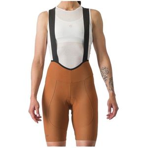 Castelli - Espresso Doppio - Bib Broek - Bruin - Comfortabele Pasvorm