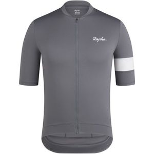 Rapha Core Jersey Fietsshirt (Heren |grijs)