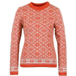 Flomax Womens Rundhals Pullover Svea Wollen trui (Dames |roze)