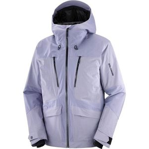 Salomon Spark Jacket Ski-jas (Heren |purper |waterdicht)