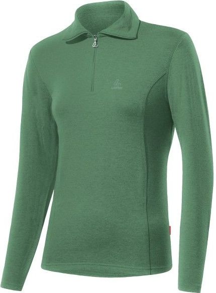 Löffler - Womens Midlayer Evo Turtle - Fleecetrui - Groen