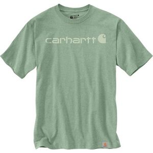 Carhartt Core Logo S/S T-shirt (Heren |groen/turkoois)