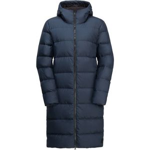 Jack Wolfskin Womens Frozen Palace Coat Lange jas (Dames |blauw)