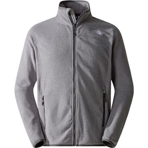 The North Face 100 Glacier Full Zip Fleecevest (Heren |grijs)