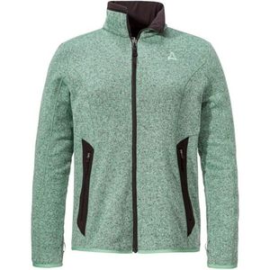Schöffel - CIRC Fleece - Fleecejack - Groen - Regular Fit - Voor Wandelen