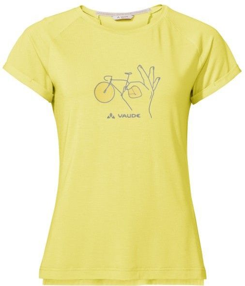 Vaude - Womens Cyclist 2 - T-shirt - Geel