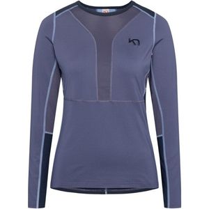 Kari Traa Womens Tirill L/S Sportshirt (Dames |blauw)