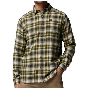 Columbia Cornell Woods Flannel Long Sleeve Shirt Overhemd (Heren |olijfgroen)