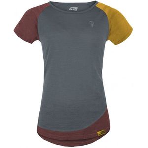 Grüezi Bag Womens Woodwool T-Shirt Lady Janeway T-shirt (Dames |grijs)