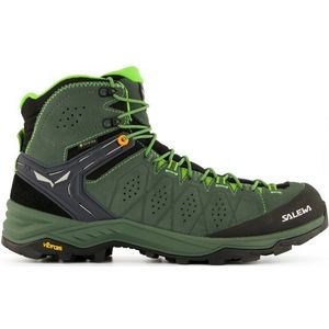 Salewa - Alp Trainer 2 Mid GTX - Wandelschoenen - Olijfgroen - Waterdicht - 100% Leer