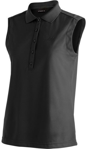 Maier Sports - Ulrike - Poloshirt - Zwart - 100% Polyester