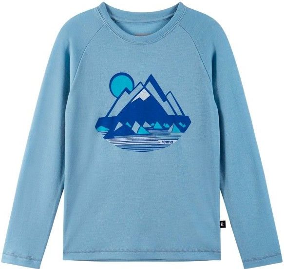 Reima Kids Viisas Wollen trui (Kinderen |blauw)