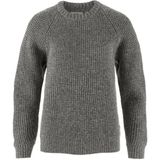 Fjällräven - Övik Waffle Knit - Wollen Trui - Grijs