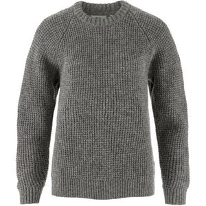 Fjällräven - Övik Waffle Knit - Wollen Trui - Grijs