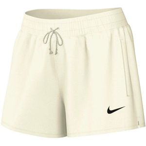 Nike - NSW Phoenix Fleece Mid-Rise Shorts - Hardloopshort - Wit