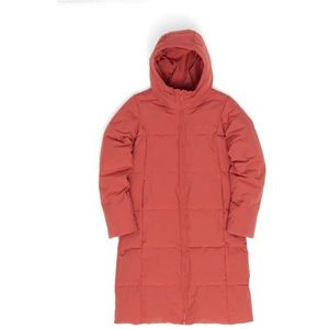 Mazine - Womens Basic Puffer Coat - Lange Jas - Rood