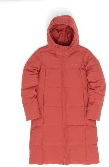 Mazine - Womens Basic Puffer Coat - Lange Jas - Rood