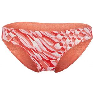Seafolly Womens Poolside Reversible Hipster Bikinibroekje (Dames |roze/rood)