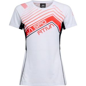 La Sportiva Womens Wave T-Shirt Hardloopshirt (Dames |wit)