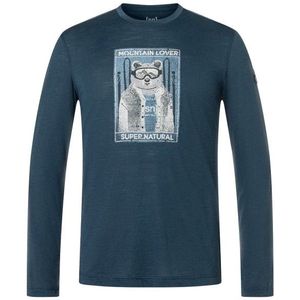 Super.natural - Bearski - T-shirt - Lange Mouwen - Ademend - Merinowol
