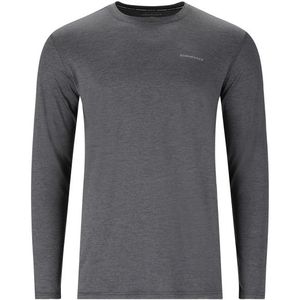 ENDURANCE Mell Melange L/S Tee Sportshirt (Heren |grijs)