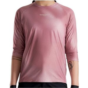 PEPPERMINT Womens Trail 3/4 Jersey Fietsshirt (Dames |roze)