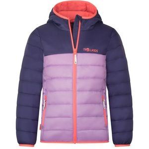 Trollkids - Eikefjord Jacket - Synthetisch Jack - Purper/Blauw