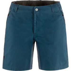 Fjällräven - Hoja Hybrid Shorts - Blauw - Korte Broeken