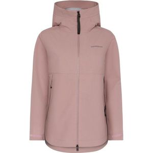 Didriksons Womens Tove Jacket Regenjas (Dames |roze |waterdicht)