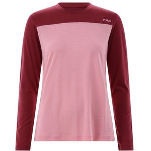 CMP Womens Kildar T-Shirt Merinolongsleeve (Dames |roze/rood)
