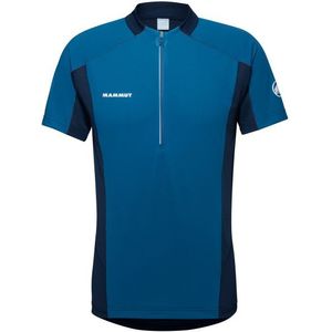 Mammut Aenergy FL Half Zip T-Shirt Sportshirt (Heren |blauw)