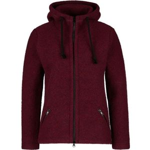 Mufflon Womens Caro Wollen vest (Dames |rood)
