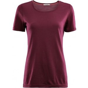 Aclima Womens LightWool T-shirt (Dames |rood)