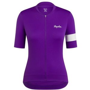 Rapha Womens Core Jersey Fietsshirt (Dames |purper)