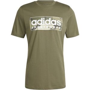 adidas Camo Graphic Tee 2 T-shirt (Heren |olijfgroen)