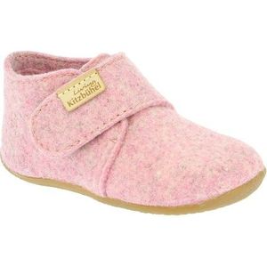 Living Kitzbühel Kids Franzi Filz Klettschuh Pantoffels (Kinderen |roze)