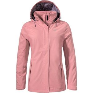 Schöffel Womens Jacket Gmund Regenjas (Dames |roze |waterdicht)