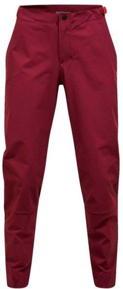 Peak Performance - Trail Pants - Lange Fietsbroek - Rood - 88% Polyamide, 12% Elastaan