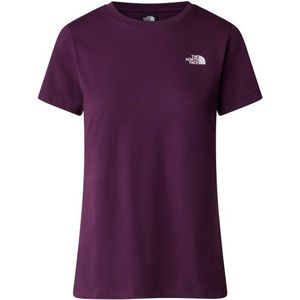 The North Face Womens S/S Simple Dome Tee T-shirt (Dames |purper)