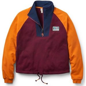 Passenger Womens Jazz Smock Sweatshirt Longsleeve (Dames |rood)